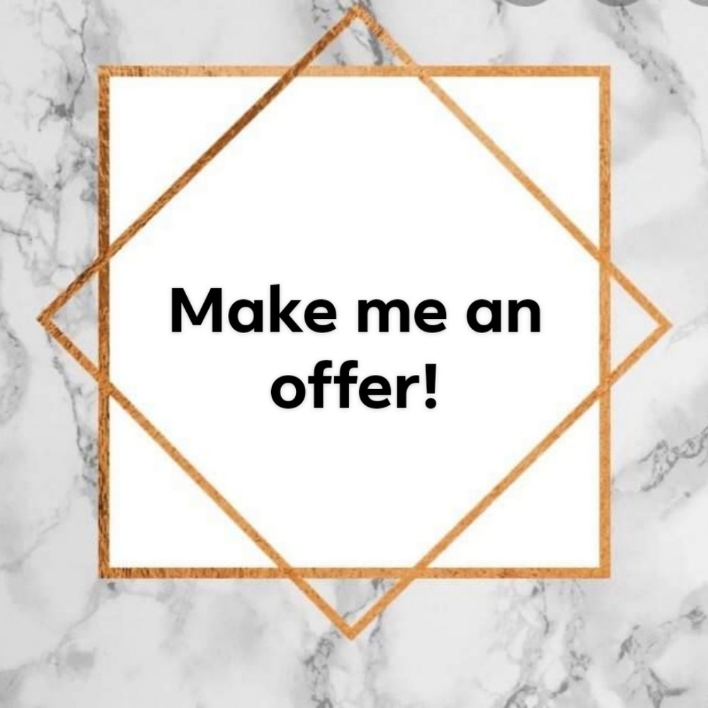 Offers welcomed! All reasonable offers considered